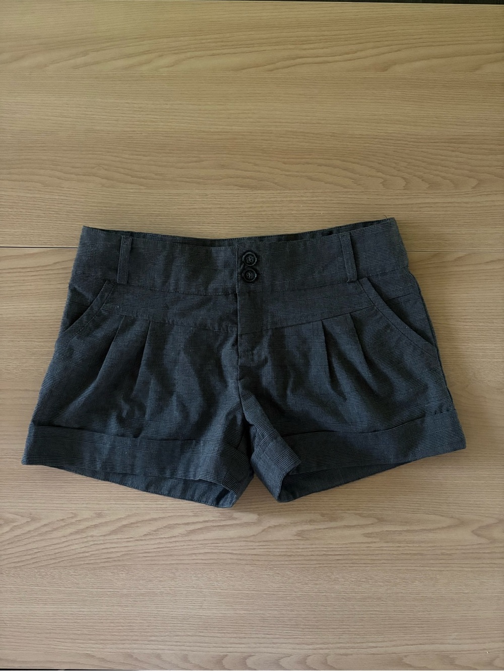 Moody Grey Business Casual Shorts